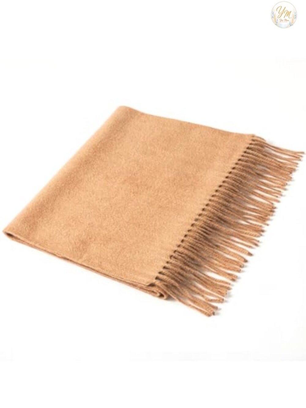 100% Cashmere Scarf Fringed Edges Ultra Soft Shawl Wrap for Women Men